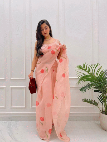 Indiefoxx Soft Tebi Silk Saree
